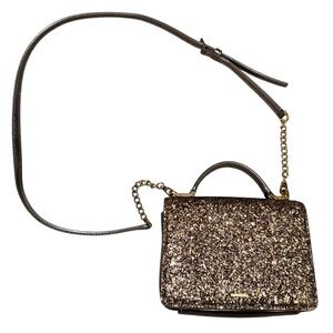 Kate Spade Glittery Crossbody Bag - Gold and Black NWOT